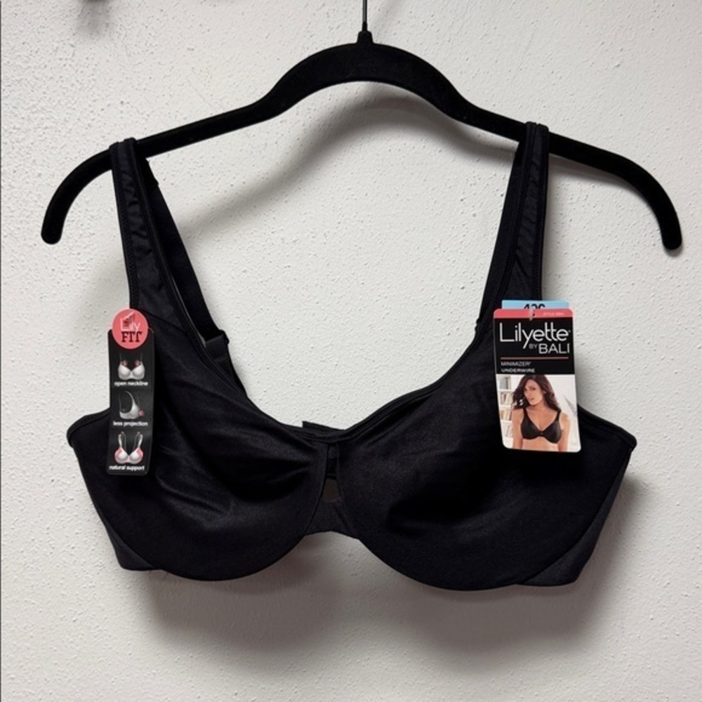 Bali Black Underwire Bra